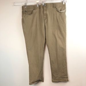 Lee Khaki color Stretch Jeans Size 46x30